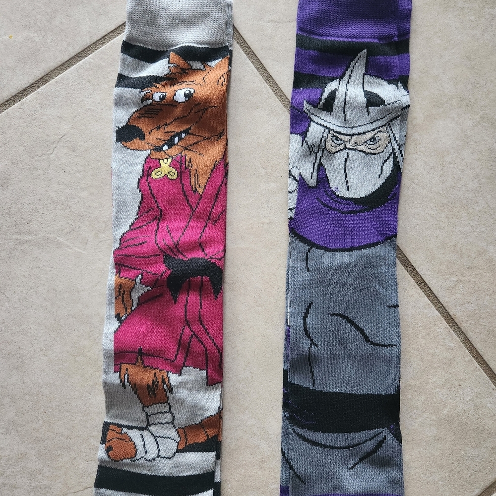 Teenage mutant ninja turtles socks